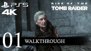 Rise of the Tomb Raider: Baba Yaga Walkthrough (No Commentary/Full Game) PS5 4K