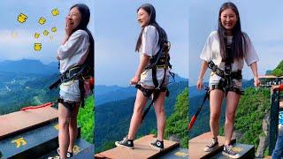 Bungee Jumping With Rope In Beautiful Place:Asmr Bungee Jumping