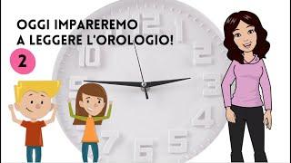 Ciao bambini - Impariamo a leggere l'orologio #didatticainclusiva