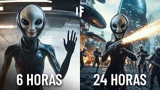 Las primeras 48 horas luego de la invasión extraterrestre
