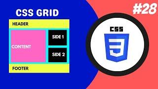 Learn CSS Grid in Detailed- 28 - CSS Tutorial for Beginners