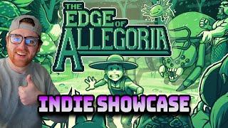 A Crazy Twist on Nostalgic Retro RPG! | The Edge of Allegoria | Indie Game Showcase