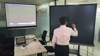 Lonbest LCD Writing Board Blackboard+Projector+Laptop+Projection Screen for Smart Classroom Solution