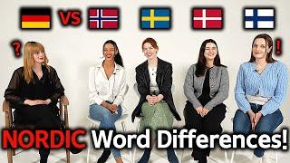 German and Nordic Language How Similar Are They? (Germany VS Norway, Sweden, Denmark, Finland)