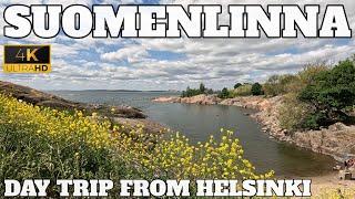 SUOMENLINNA DAY TRIP FROM HELSINKI - FINLAND - 4K - 2023