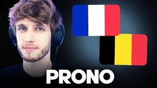  MON PRONO POUR FRANCE – BELGIQUE !!!