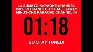 Paul Garay Minus-one Karaoke Channel - First Sign On