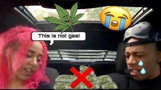 420! Weed prank on Model + Friends (Not for kids) 