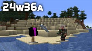 News in Snapshot 24w36a: Bug Fixes! New Bugs!