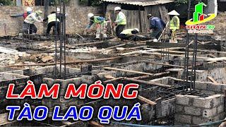 Móng băng nhà 2 tầng, móng băng nhà cấp 4, móng băng nhà gỗ, móng cọc nhà 2 tầng