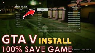 How To Install 100% Save Game in GTA 5 On PS4 11.00 And Lower