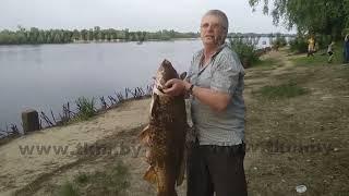С настоящей рыбацкой удачей встретился мозырянин Вячеслав Гладышев