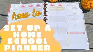 HOW TO CUSTOMIZE THE *NEW* Happy Planner HOMESCHOOL PLANNER TO MAKE IT WORK FOR YOU