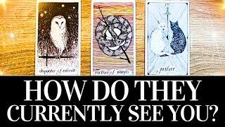 PICK A CARD ️ HOW DO THEY CURRENTLY SEE YOU?  WHAT THEY TRULY THINK OF YOU? ️  Tarot Reading 