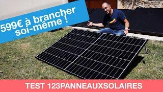 TEST 123Panneaux Solaires : LE MOINS CHER des kits solaires ?