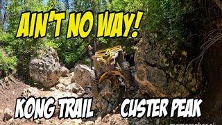 Custer Peak and The KONG Trail at the Black Hills in South Dakota Quick Stop at Mount Rushmore