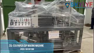 AUTOMATIC PAPER CUP MACHINE IN CHAK DEORIA, BIHAR  | SKYLYF PAPER CUP MACHINE DISPATCH TO BIHAR