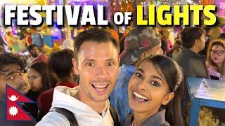 Celebrating Festival of Lights in Nepal (Tihar in Kathmandu)