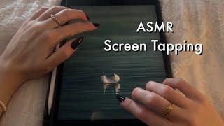ASMR Screen Tapping On My Photography/Travel Photos! No Talking