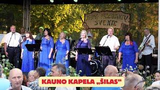 „Šilas" - Kauno liaudiškos muzikos kapela Luksnėnuose Alytaus rajone 2024 07 19