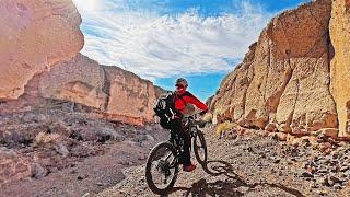 Secret MTB Trail in Sloan Canyon Banned on Trail Forks | Las Vegas Best Bike Trails