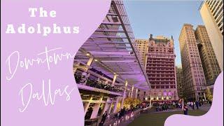 The Adolphus Luxury Hotel Dallas Downtown | Room Tour & New Years Celebration