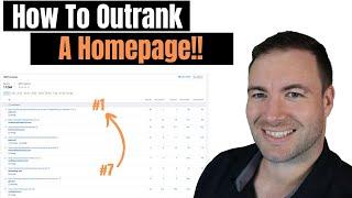 How To Outrank A Homepage - Homepage SEO