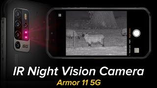 Ulefone Armor 11 5G Infrared Night Vision Camera Performance Demonstration