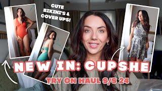 CUPSHE TRY ON HAUL UK 2024 | SWIMWEAR HOLIDAY OUTFITS TRY ON | Eilidh Wells