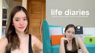 LIFE DIARIES: Collective Luxury haul, Events & my 25th birthday ️🪩⎜Tin Aguilar