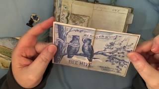 Fading Blues - A Vintage Style Journal 