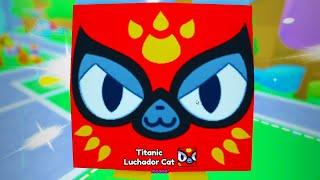  How INF Luck made me get the *TITANIC LUCHADOR CAT*... (Pet Simulator 99)