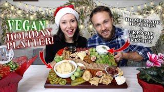 Vegan Charcuterie Board | The Ultimate Holiday Snack 