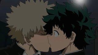 Deku and Kachan Kiss! (My Hero Academia) {FAN MADE}