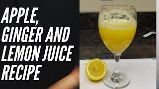 Homemade Colon Cleanse with Apple Lemon & Ginger Juice/ Flush Toxins From Your Body | CHRIST BELLA