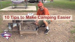 RV Tips: 10 Ways to Make Camping Easier! | RV Texas