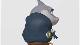 The Bad Guys Animation Test: Mr. Shark’s Buttcrush