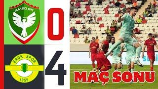 AMEDSPOR 0-4 EROKSPOR MAÇ SONU (CANLI)