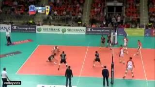 Best actions Volleyball: Jastrzębski Węgiel - Halkbank Ankara