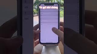 Cách LƯU THÔNG TIN CÁ Nhân Trên iPhone Vô Cùng Đơn Giản #shorts