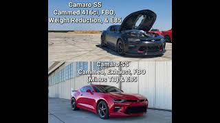 416ci Camaro SS vs LT1 6th Gen Camaro SS