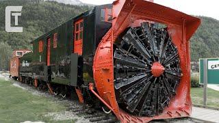 The Most Advanced Snow Removal Machines and Trucks You Have to See ▶ Rotary Snow Plow Train