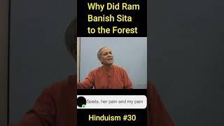 Why Did Ram Banish Sita To the Forest? #Ram #sitaram #shorts