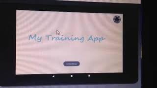 My Training App Overview