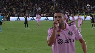 Sergio Busquets ️ Lionel Messi ️ Jordi Alba for Inter Miami's second goal vs. LAFC