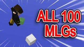 100 MLG's in Minecraft (In 9 Minutes or Less)