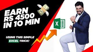 Earned Rs. 4500 by using amazing Excel trick || Merge Workbooks || Work from home 