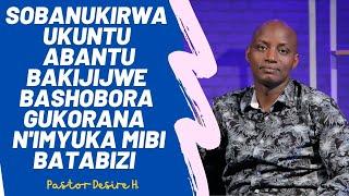 Sobanukirwa ukuntu abantu bakijijwe bashobora gukorana  n'imyuka mibi batabizi || Pastor Desire H.