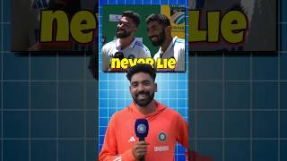 mohammed siraj never lies Jasprit Bumrah no 1 bowler