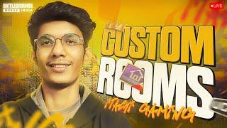 BGMI LIVE CUSTOM ROOM | RP AND UC GIVEAWAY EVERY MATCH | ALL WEAPONS AND TDM CUSTOMS